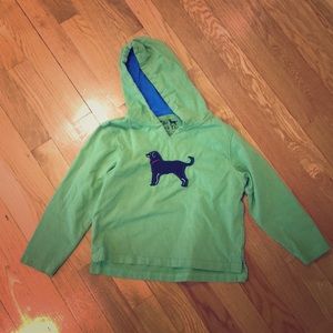 Black dog girls or boys pullover